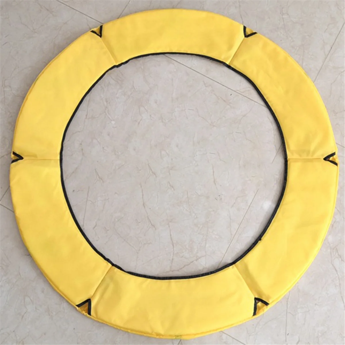 Children'S Trampoline Jumping Bed Cover Protective Cover Protective Sponge Cover Edge Accessories Cloth Cover Yellow