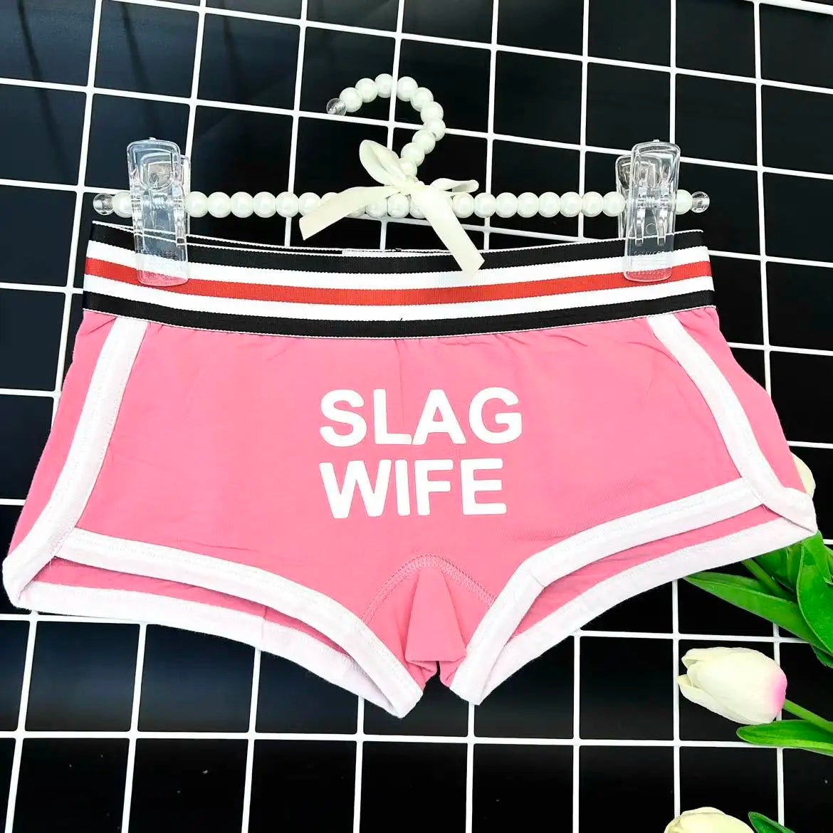 Custom Women Thong Girls Cotton Boyshorts Female Underwear Girls Gift Ladies Personalized Panties Breathable Hotwife Lingerie