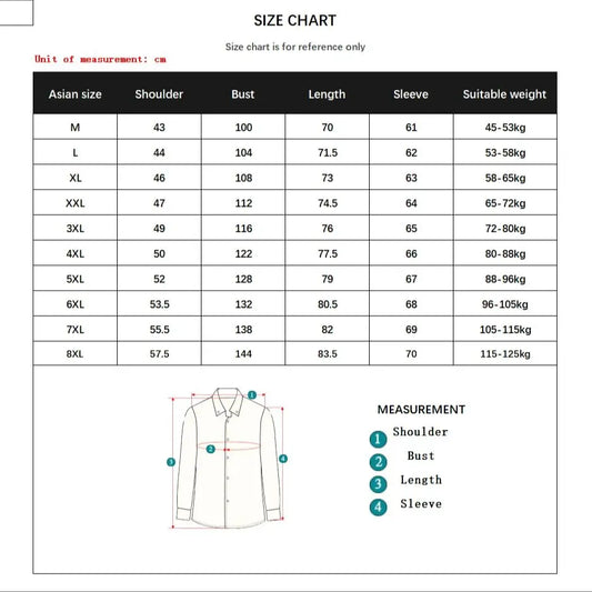 New Plus Size Men Solid Color Business Shirt Fashion Classic Basic Casual Slim White Long Sleeve Shirt Brand Clothes