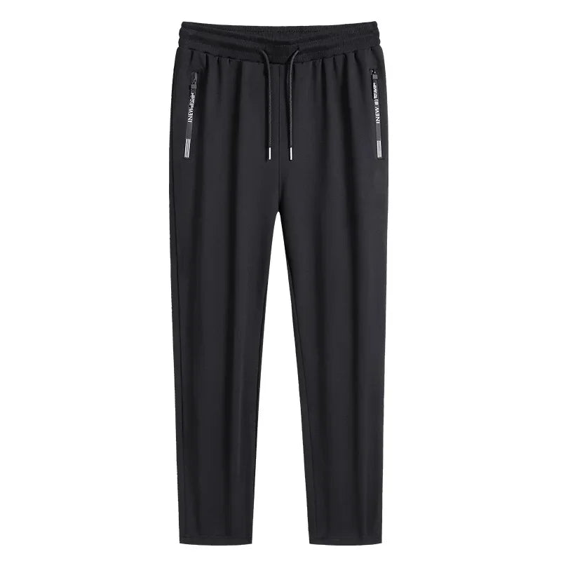 New Spring Autumn Joggers Men Jogging Sweatpants Sportswear Knit Tracksuit Sports Pants Trousers Oversize Wide Leg Clothing