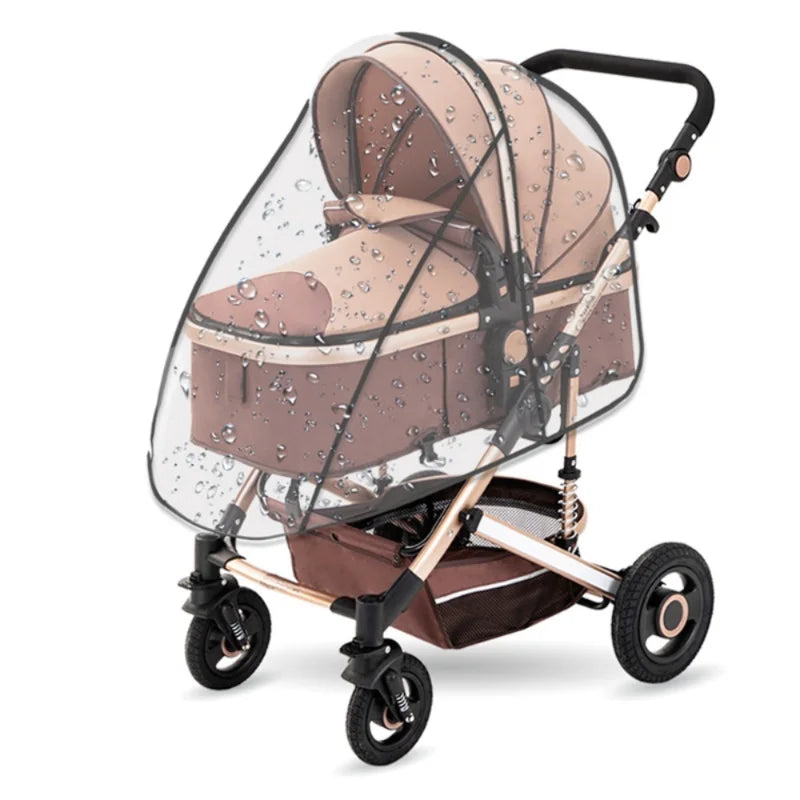 Universal Stroller Rain Cover Baby Car Portable Universal Waterproof Rain Cover Weather Stroller for Baby Stroller Accessories