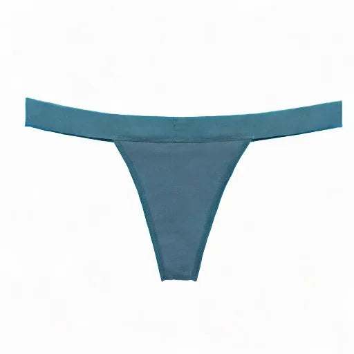 D6001 Low Rise Bamboo Menstrual Thong 4 layer Absorbent Menstrual Underwear Protect Leak Breathable for Women