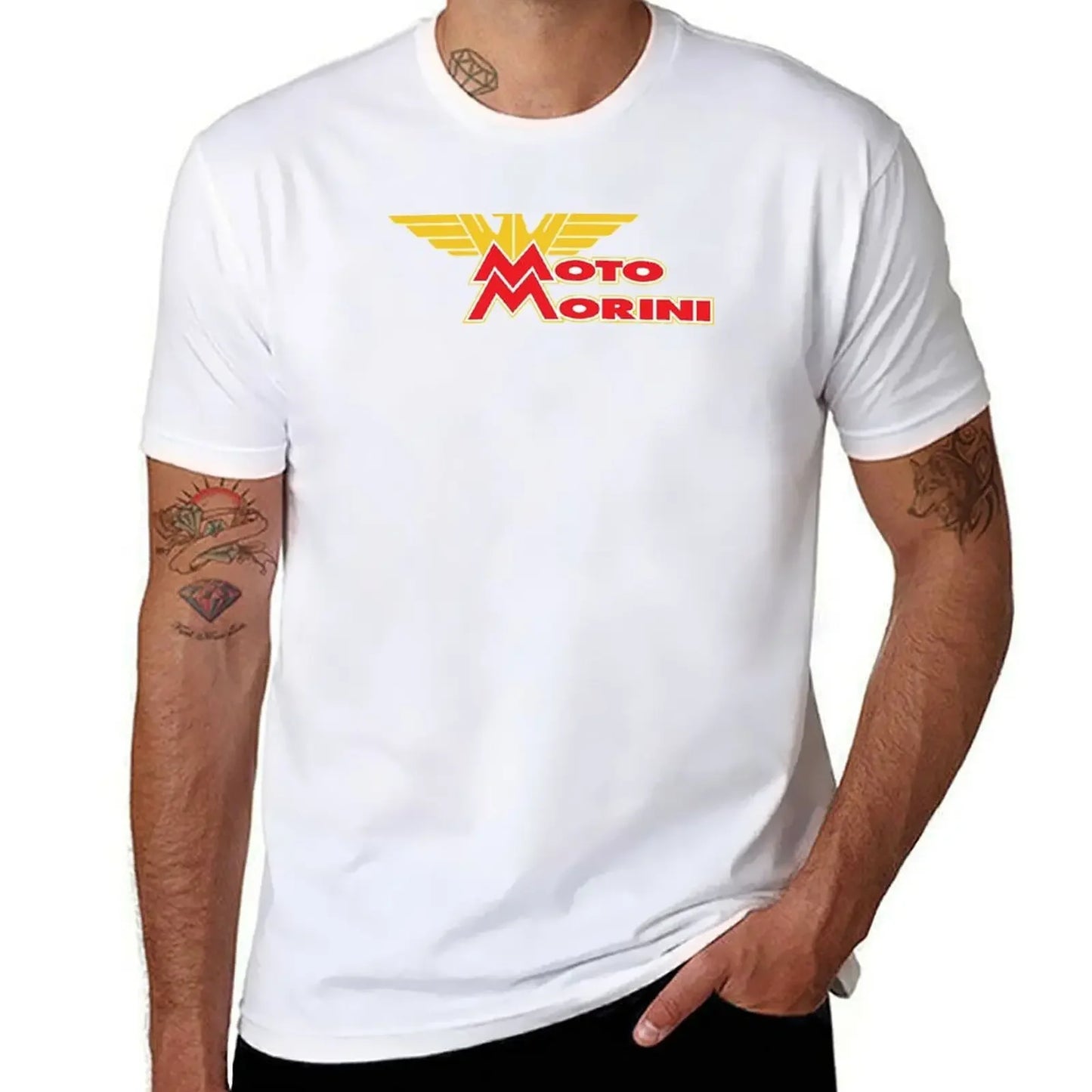 Moto Morini Sport 1976 T-Shirt tees Aesthetic clothing oversized for a boy men workout shirt