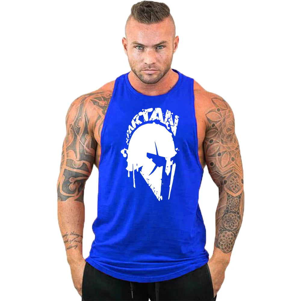 Brand gyms clothing Men Bodybuilding and Fitness Stringer Tank Top Vest sportswear Undershirt muscle workout Singlets Gym shirt