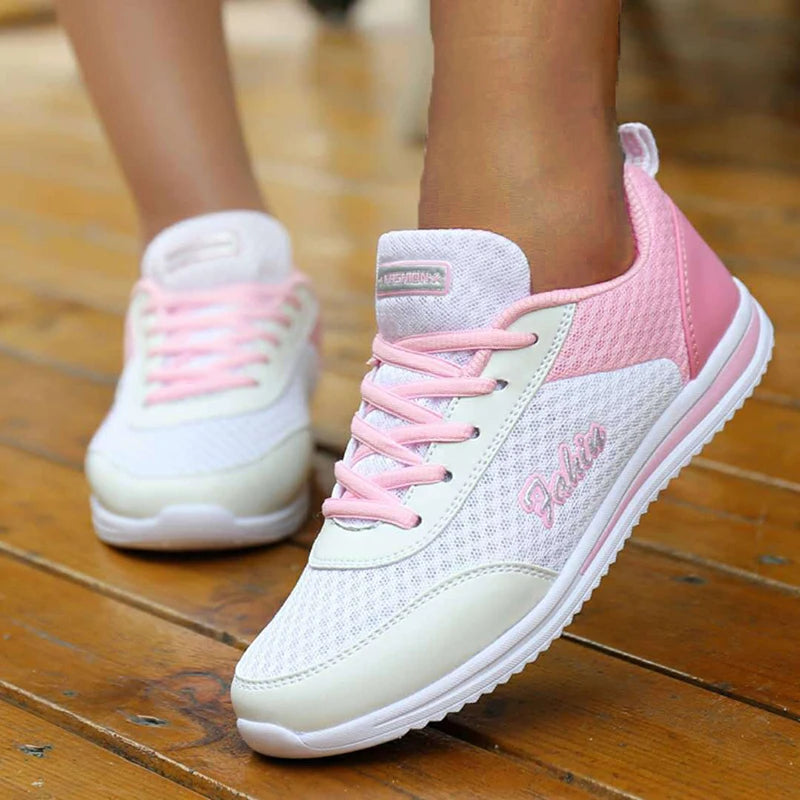 Fashion Women's Sneakers 2025 New Vulcanized Ladies Shoes New Casual Sneaker Woman Lace Up Tenis Feminino Sneakers Women