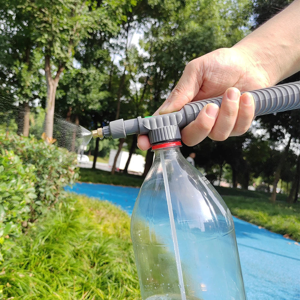 Garden Watering Artifact Beverage Bottle Sprayer Cola Spray Head Universal Reciprocating Pull-out Disinfection Watering Vegetabl