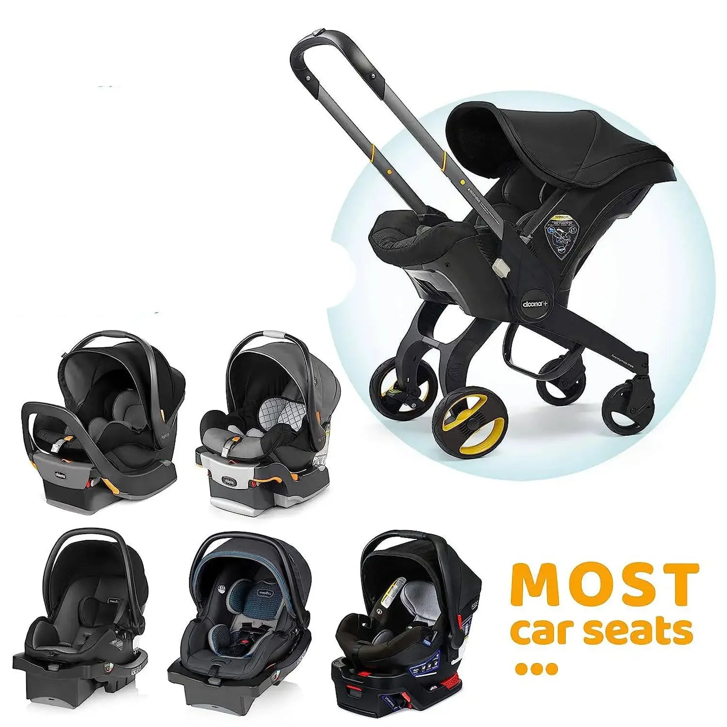 Waterproof Universal Size Breathable Car Safety Seat Stroller Accessories Rain Cover Infant Baby Stroller Rain Cover