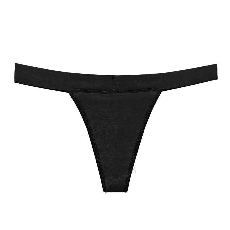 D6001 Low Rise Bamboo Menstrual Thong 4 layer Absorbent Menstrual Underwear Protect Leak Breathable for Women