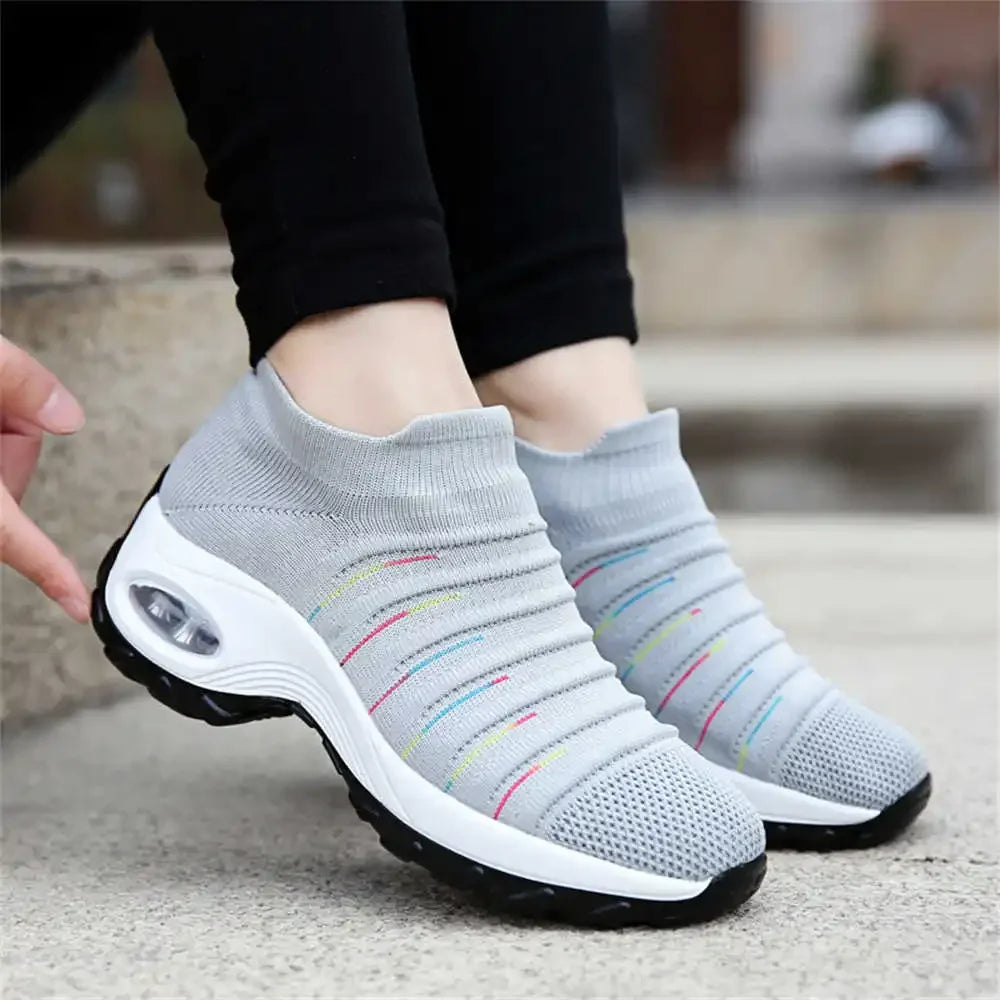 Without Laces Super Big Size Womens Runners Vulcanize Sneakers Sneakers For Women Loafer Women Shoes Sport Super Brand