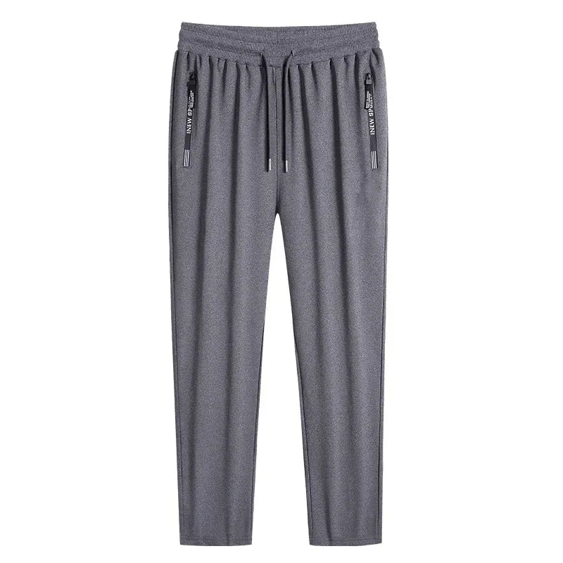 New Spring Autumn Joggers Men Jogging Sweatpants Sportswear Knit Tracksuit Sports Pants Trousers Oversize Wide Leg Clothing