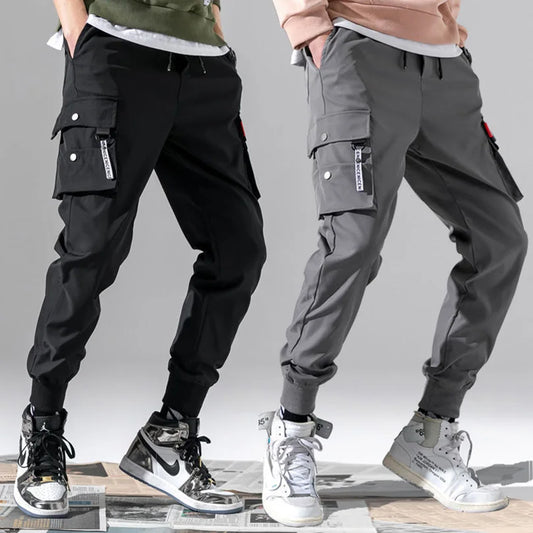 Men Spring Summer Cargo Pants Joggers Sportswear Boys Girls Jogging Tracksuit Streetwear Clothing 2025 Plus Size 5XL Z1