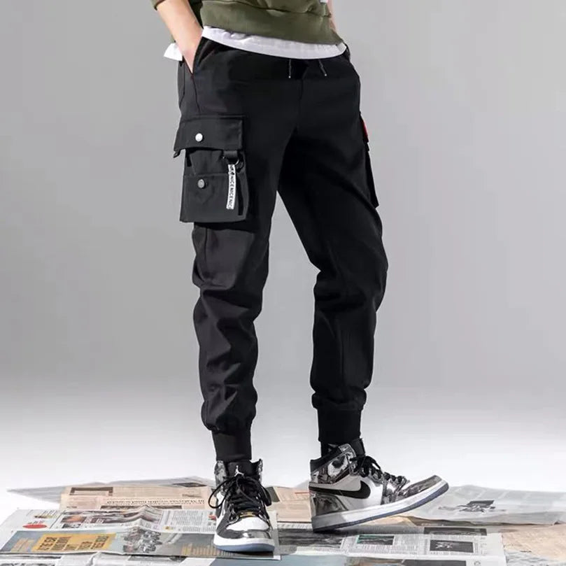 Men Spring Summer Cargo Pants Joggers Sportswear Boys Girls Jogging Tracksuit Streetwear Clothing 2025 Plus Size 5XL Z1