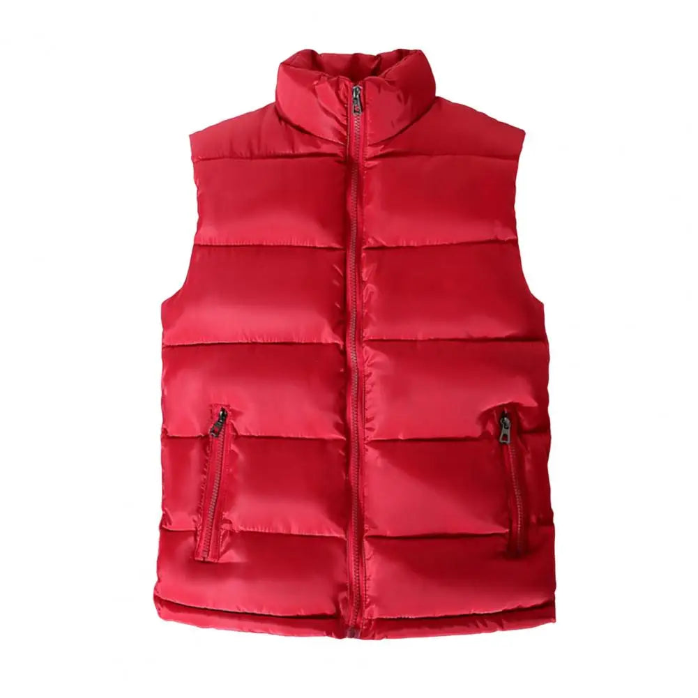 Outdoors Padded Men Casual Heated Vest Man Sleeveless Body Warmer Hiking Clothing Thermal Fashion Men's Heating Winter Coat