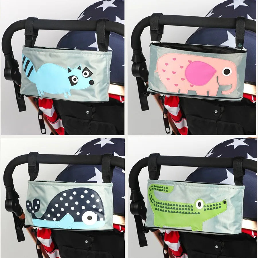 ZK50 Baby Stroller Organizer Baby Prams Carriage Bottle Cup Holder Bag For Pram Buggy Baby Stroller Accessories Wheelchair Bag