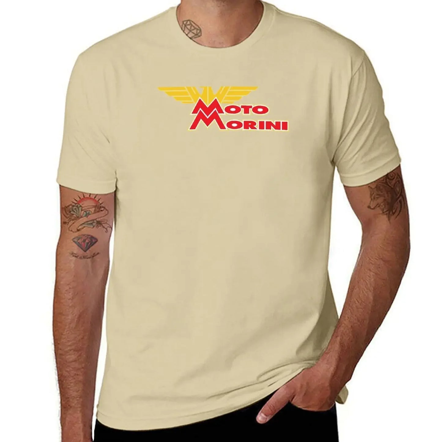 Moto Morini Sport 1976 T-Shirt tees Aesthetic clothing oversized for a boy men workout shirt