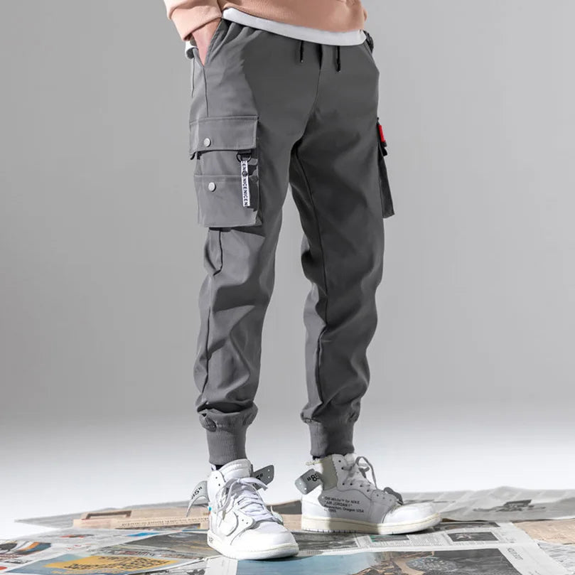 Men Spring Summer Cargo Pants Joggers Sportswear Boys Girls Jogging Tracksuit Streetwear Clothing 2025 Plus Size 5XL Z1